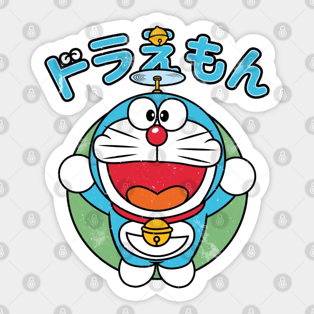 Doraemon Doraemon Sticker TeePublic